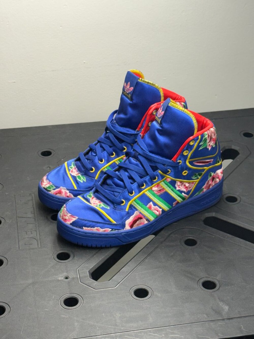 Chinese New Year Jeremy Scott Adidas Hightop Shoe Size 10